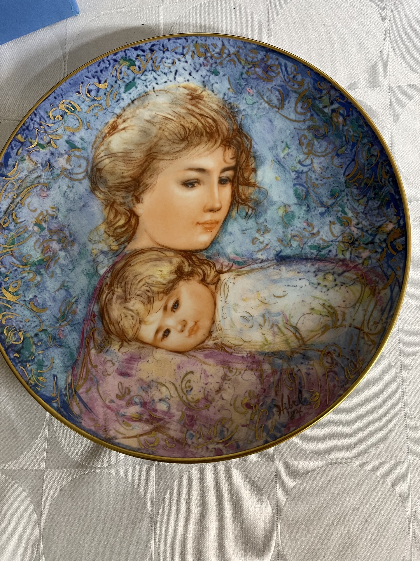 Edna Hibel Mother's Day Limited Edition Plates - image 3 of 9