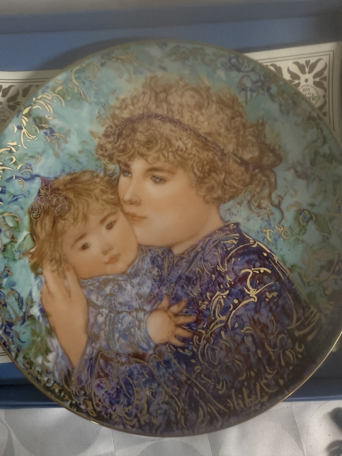 Edna Hibel Mother's Day Plates by Knowles China - image 19 of 22