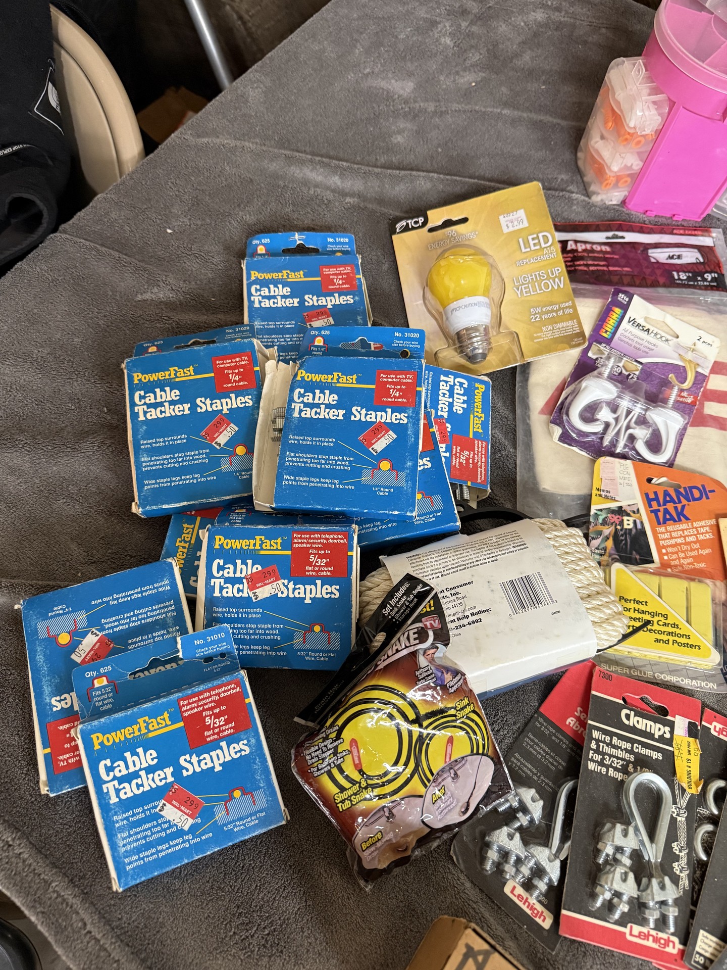 Assorted hardware, fasteners, and electrical supplies - image 2 of 8