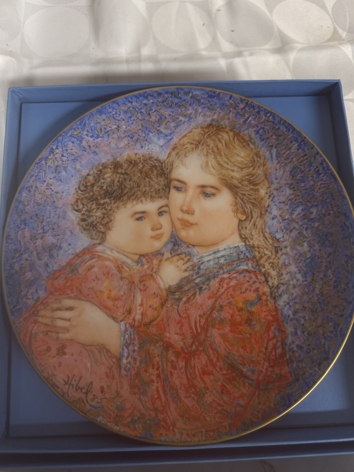 Edna Hibel Mother's Day Plates Collection (1984–1991) - image 5 of 14