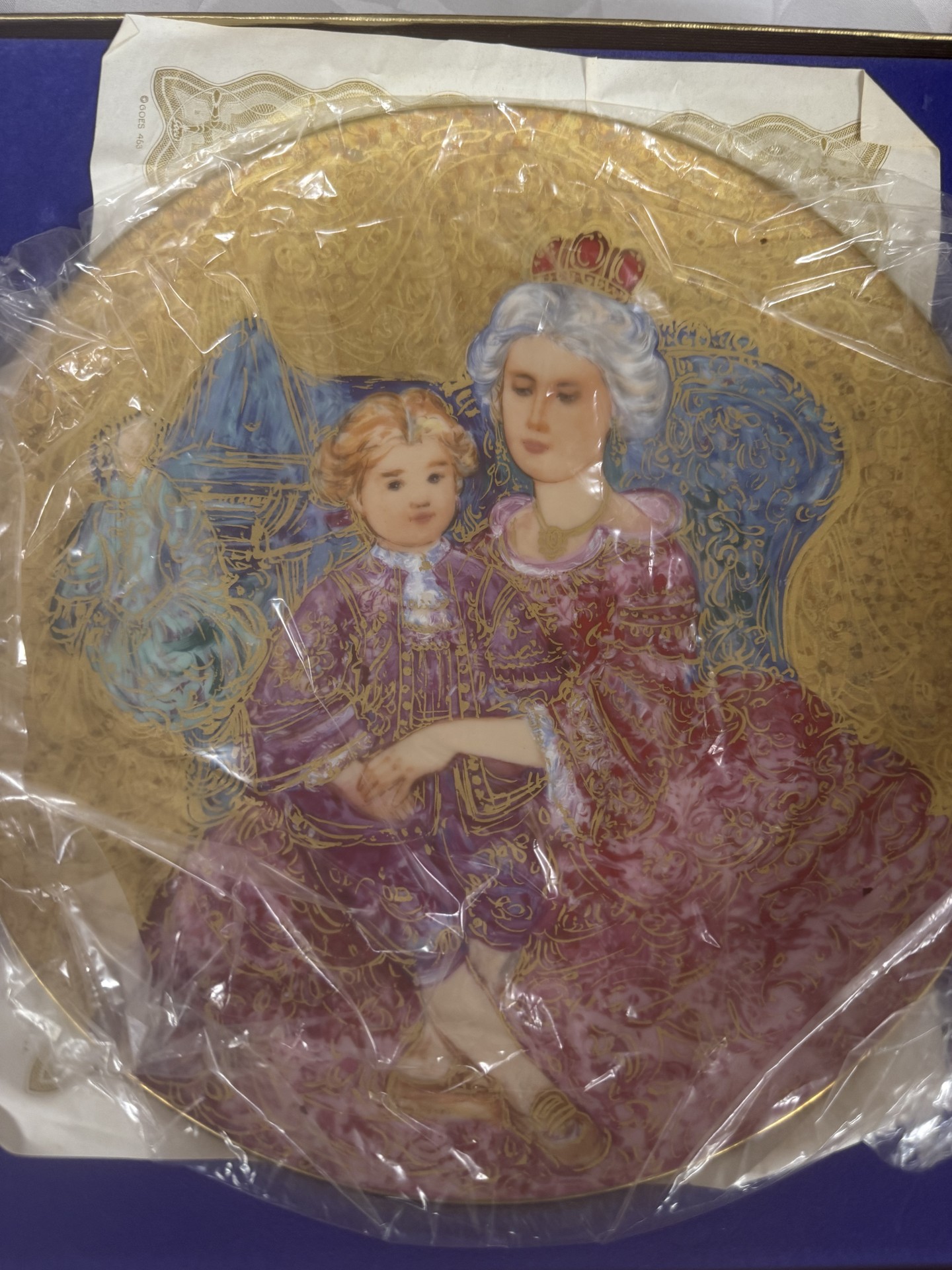 Edna Hibel Famous Women and Children Limited Edition Porcelain Plates - image 9 of 16