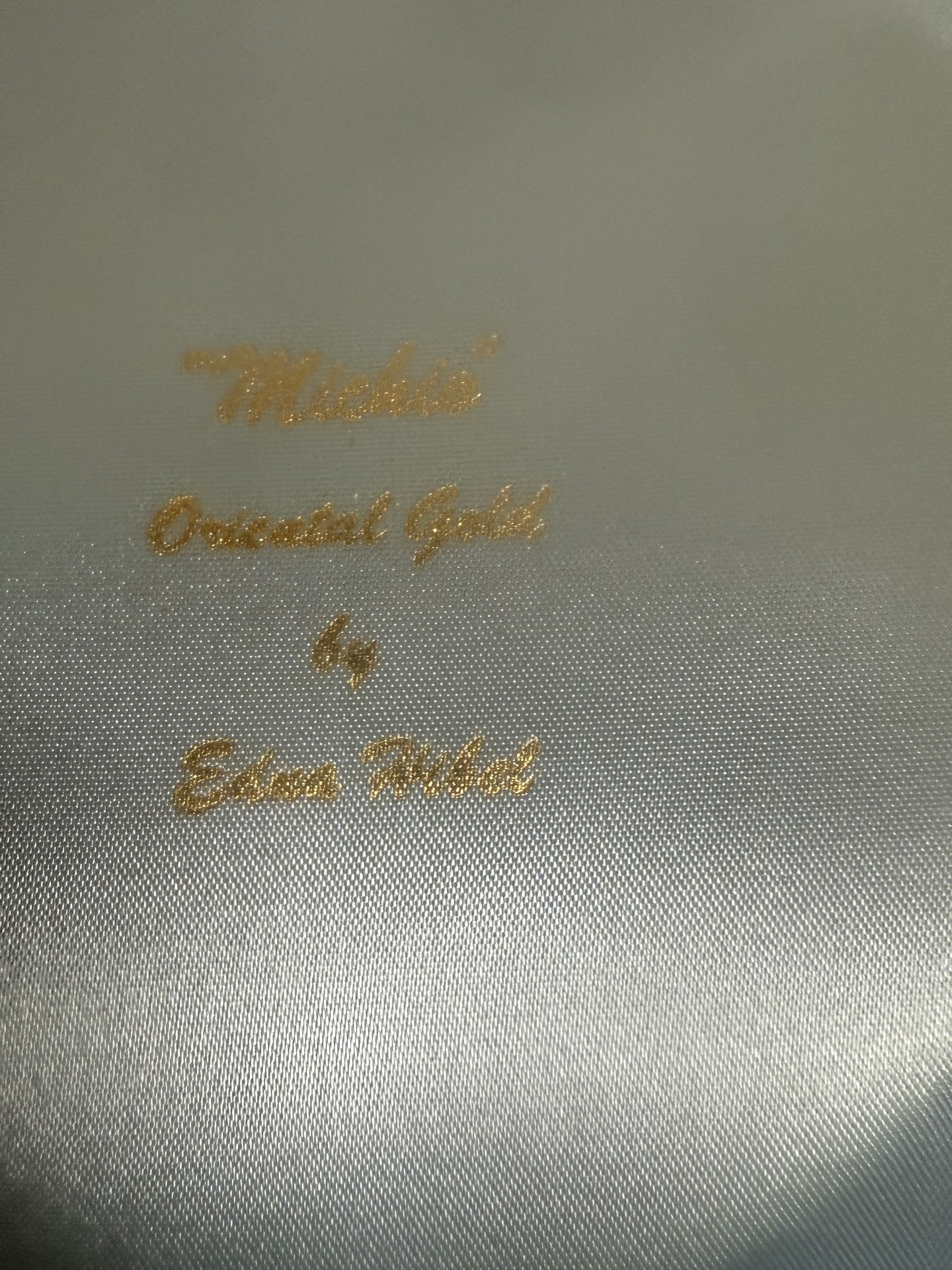 Edna Hibel Oriental Gold Edition Plates (Michio, Sakura, Yasuko) with Certificates - image 4 of 13