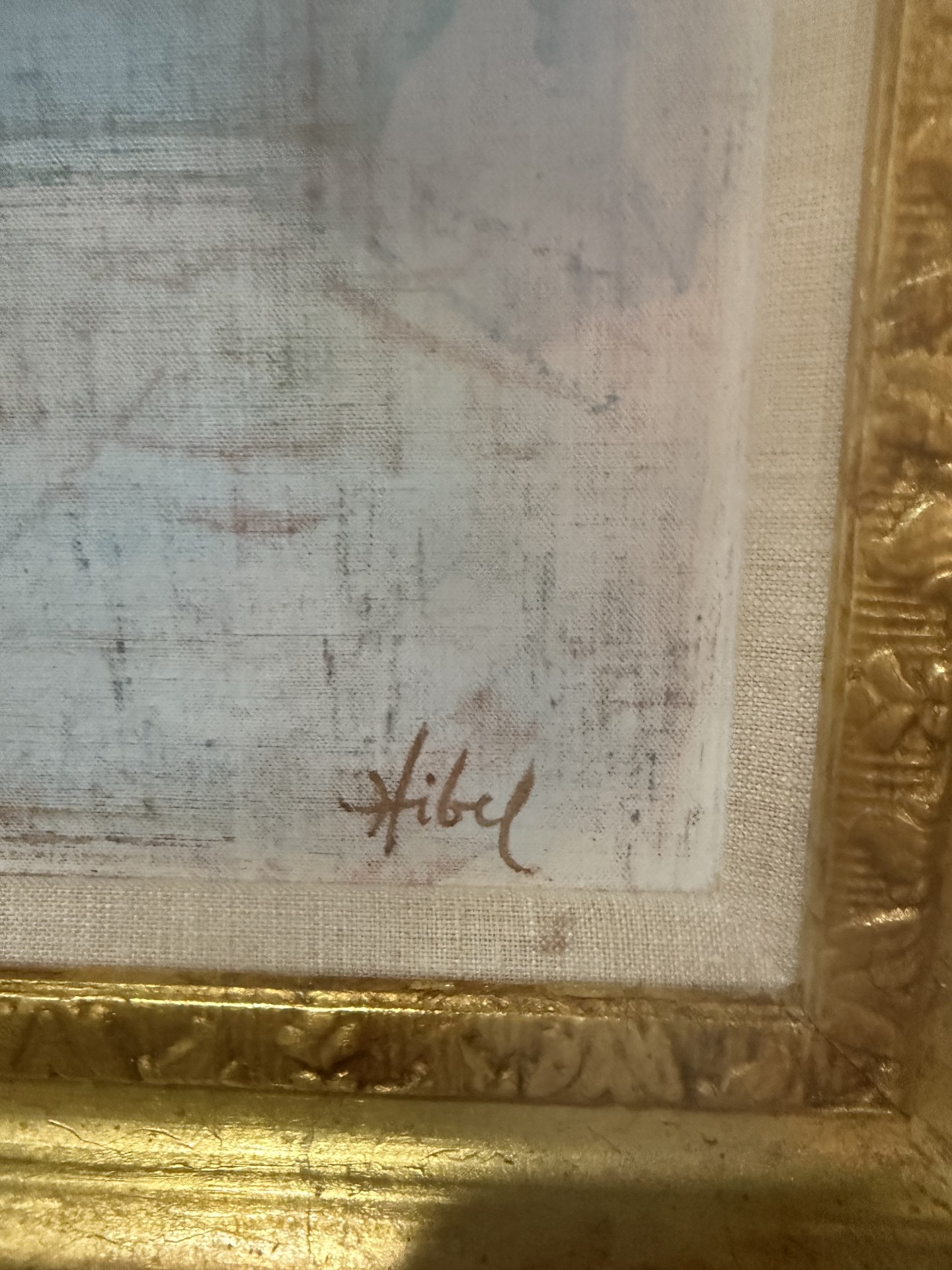 Framed floral still life painting with vase of flowers - image 2 of 9