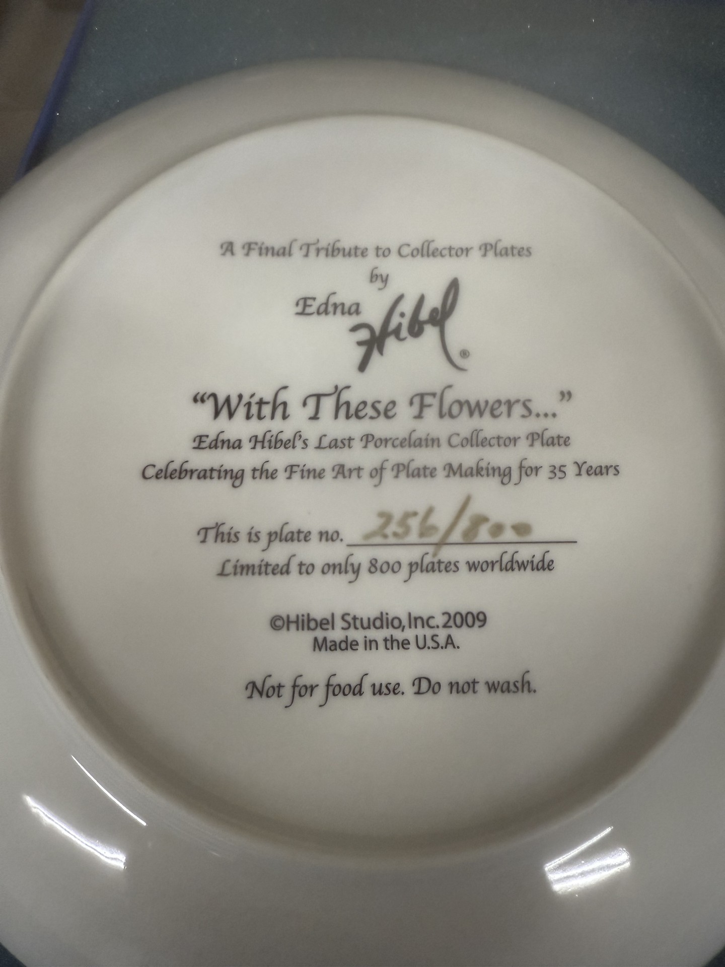Edna Hibel Famous Women and Children Limited Edition Porcelain Plates - image 2 of 16