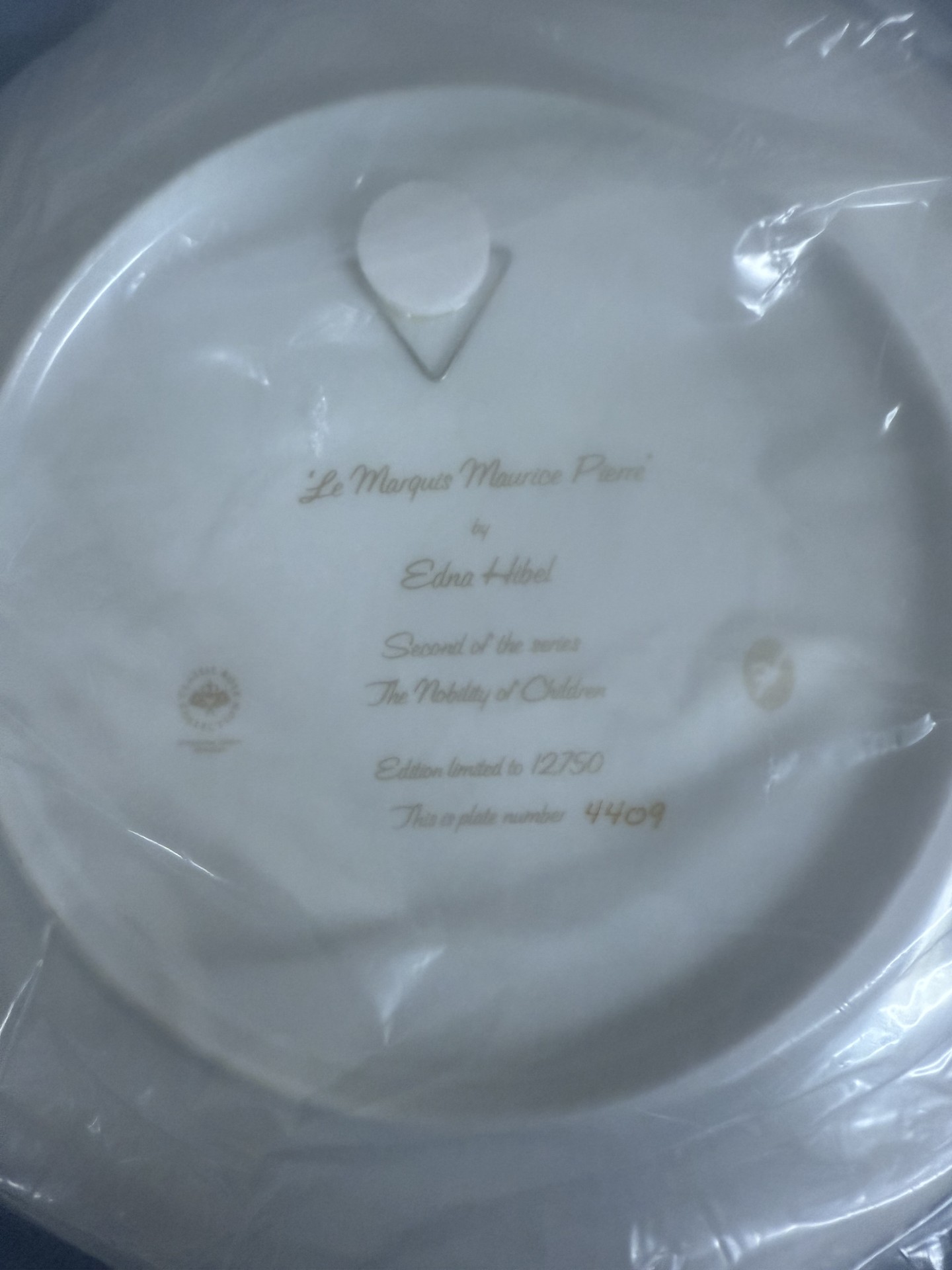 Limited Edition Edna Hibel Nobility of Children Plates - image 1 of 8