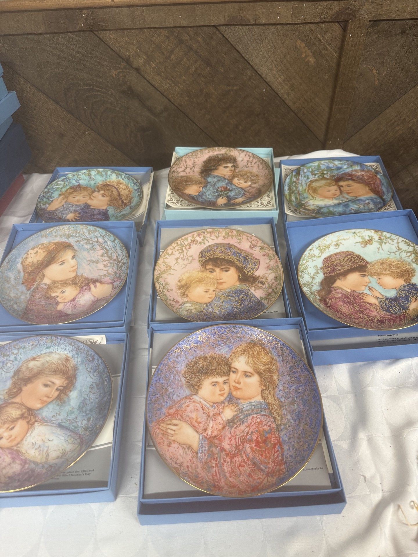 Edna Hibel Mother's Day Plates Collection by Knowles - image 1 of 26