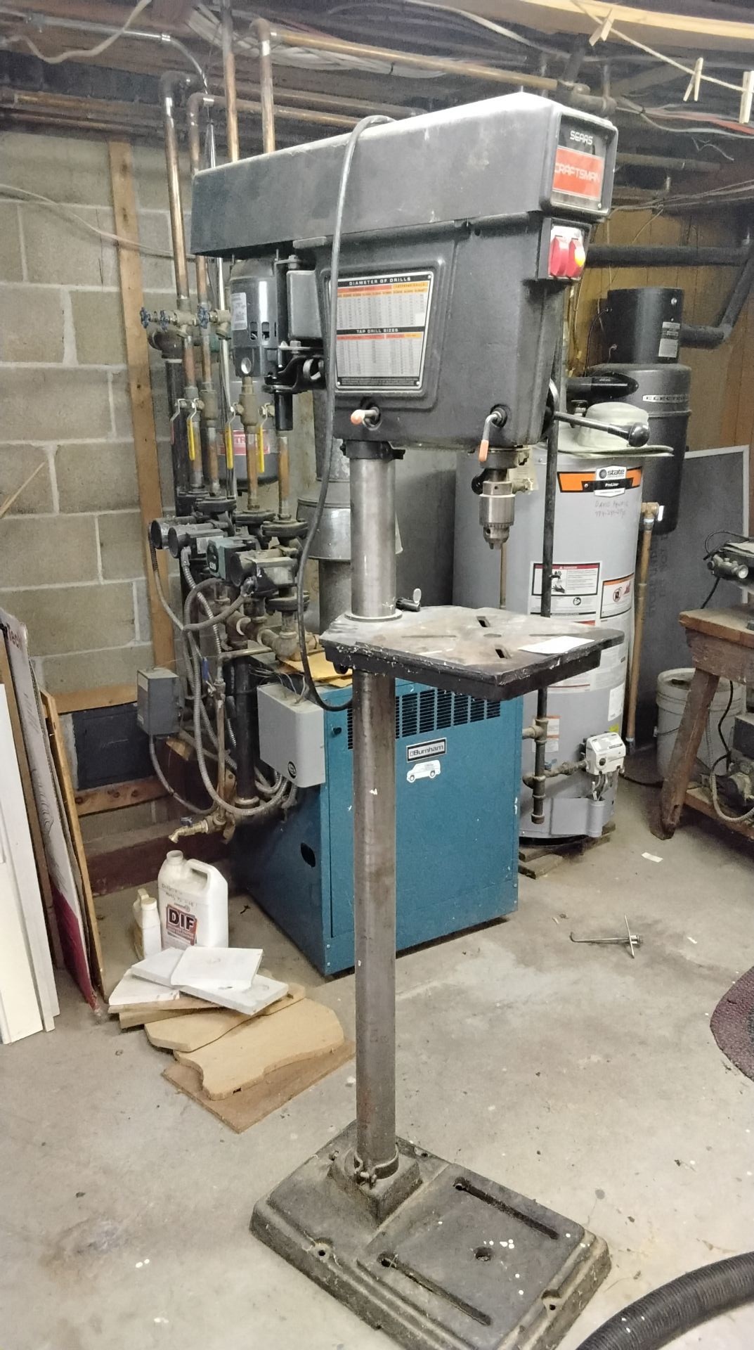 Vintage Craftsman Sears Floor-Standing Drill Press - image 2 of 4