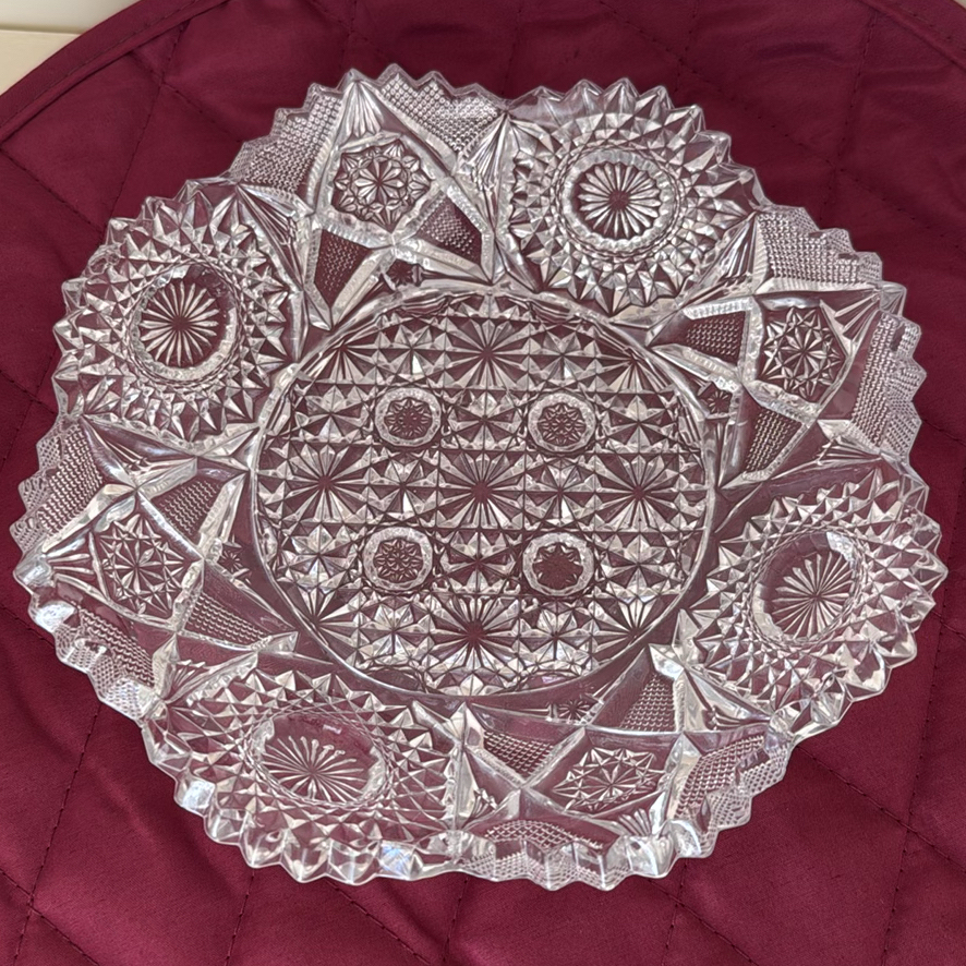 Assorted Clear Glass Serving Dishes and Platters - image 3 of 5