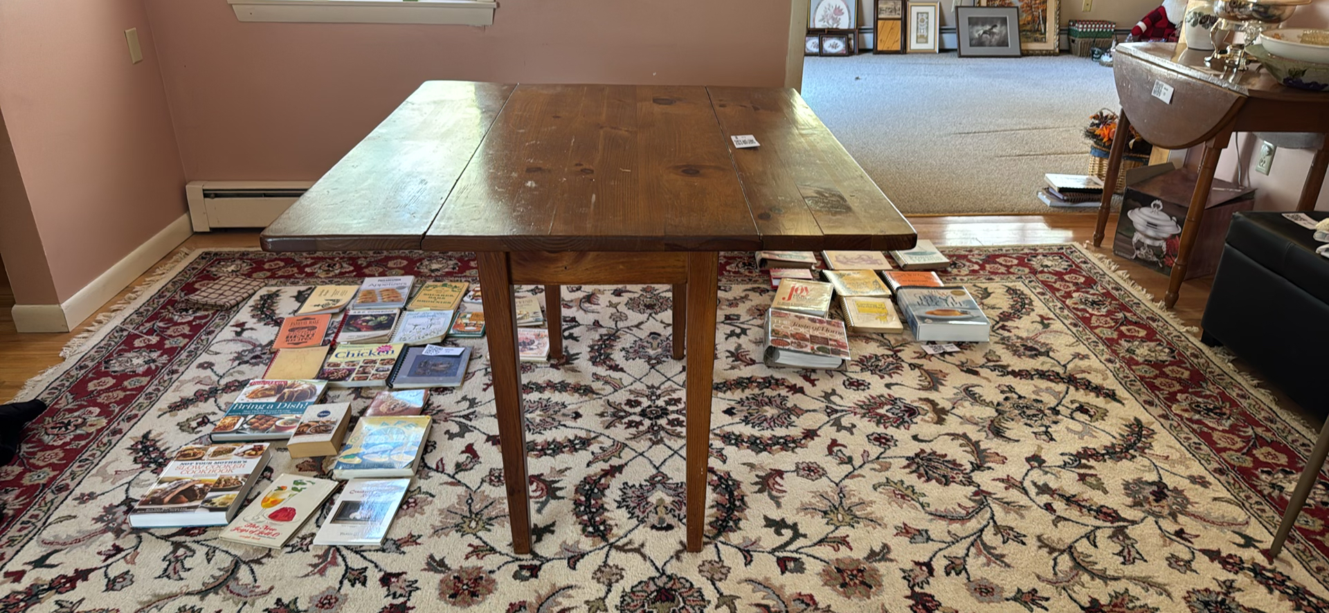 Wooden Drop-Leaf Table - image 2 of 5