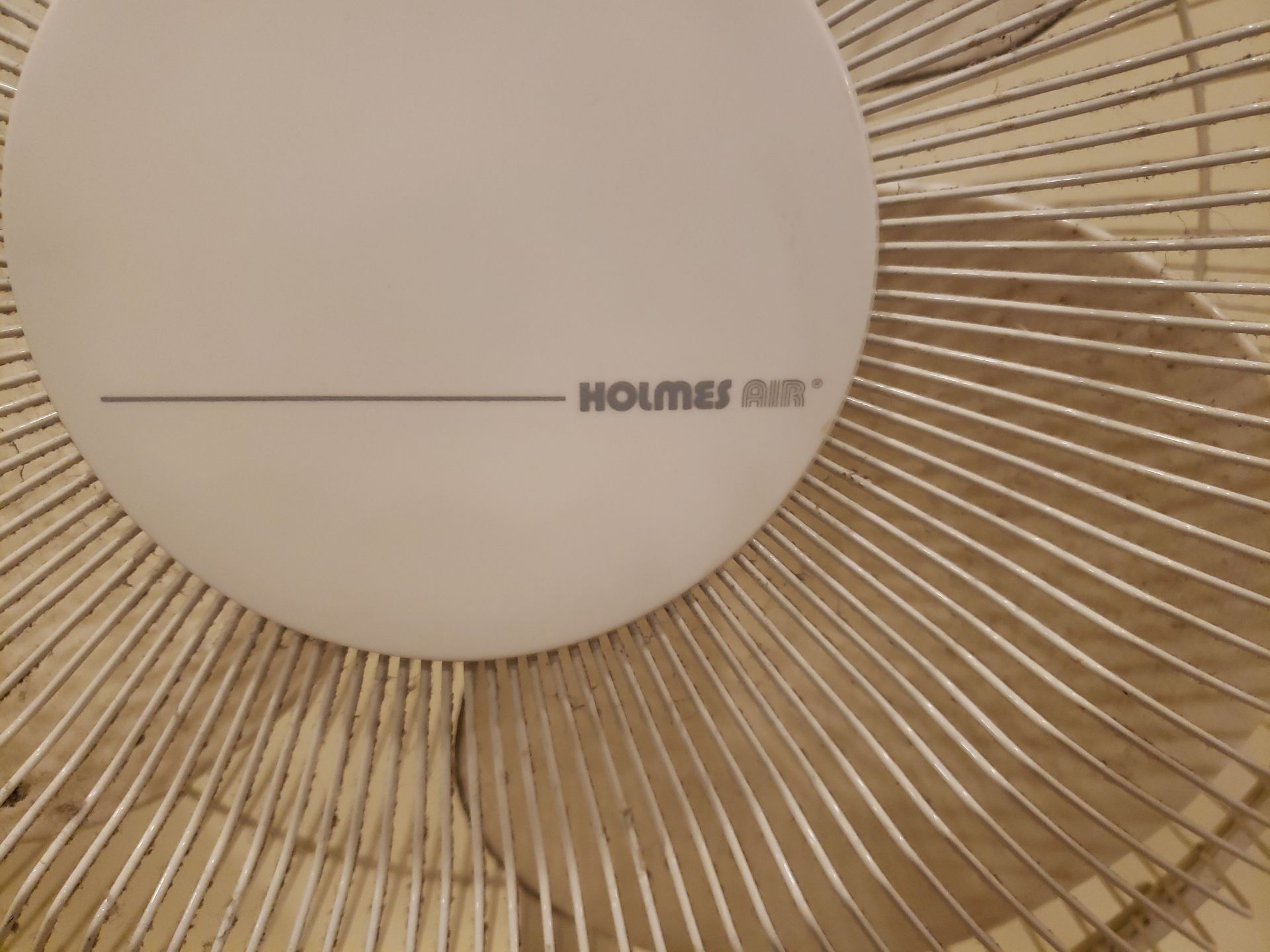 Two Holmes Air Pedestal Fans - image 2 of 2
