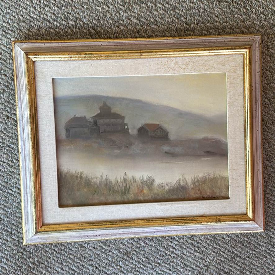 Three Framed Landscape Artworks - image 4 of 4