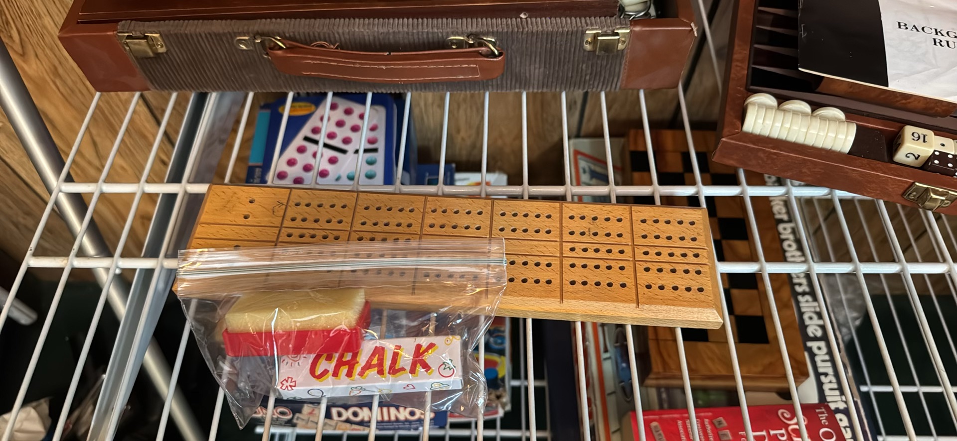 Assorted Wooden Board Games and Game Sets - image 3 of 3