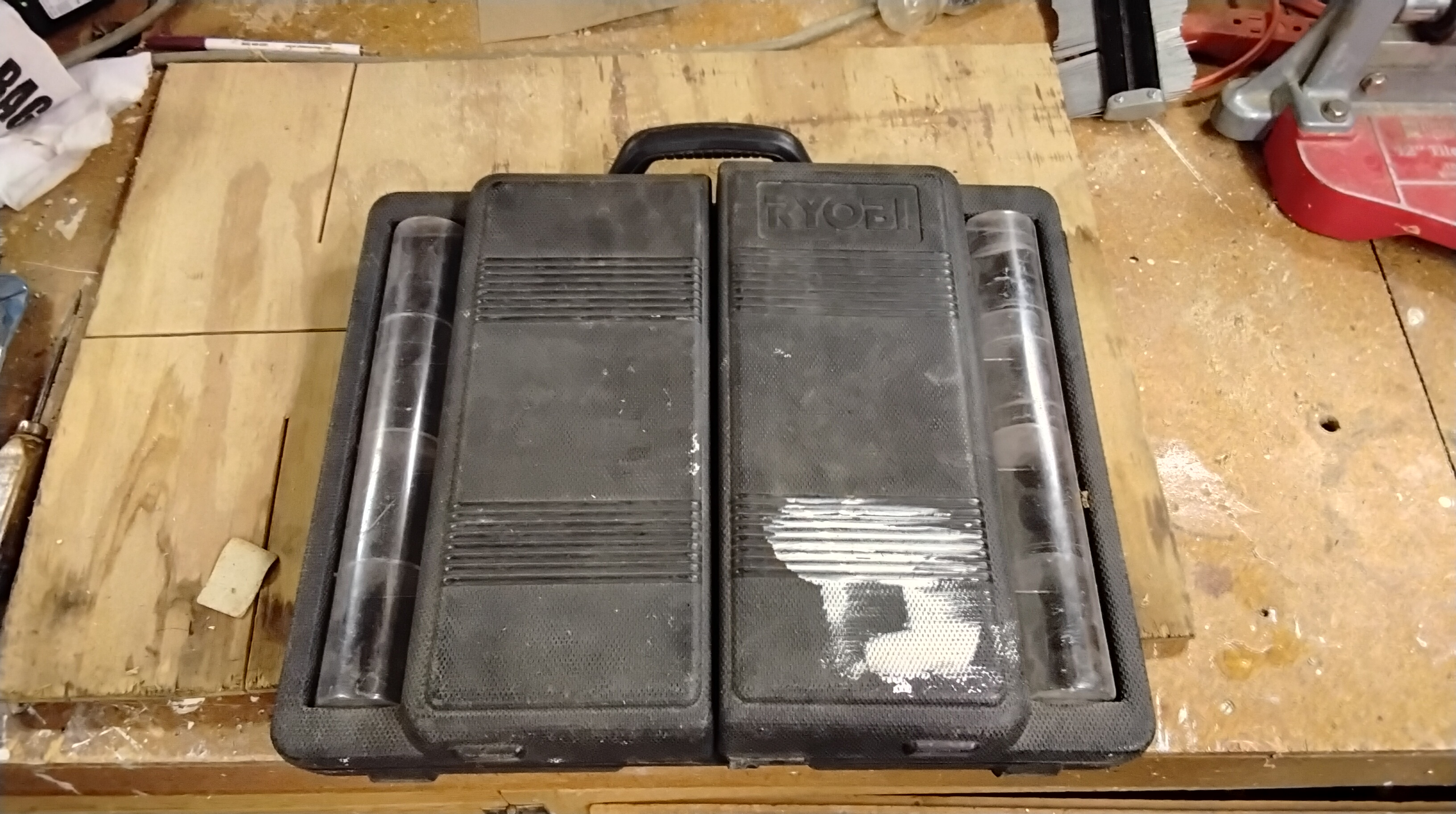 Ryobi Drill and Bit Set Case and Bosch Jigsaw with Case - image 2 of 4