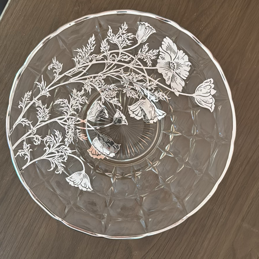 Assorted Decorative Plates and Glass Bowls - image 5 of 5
