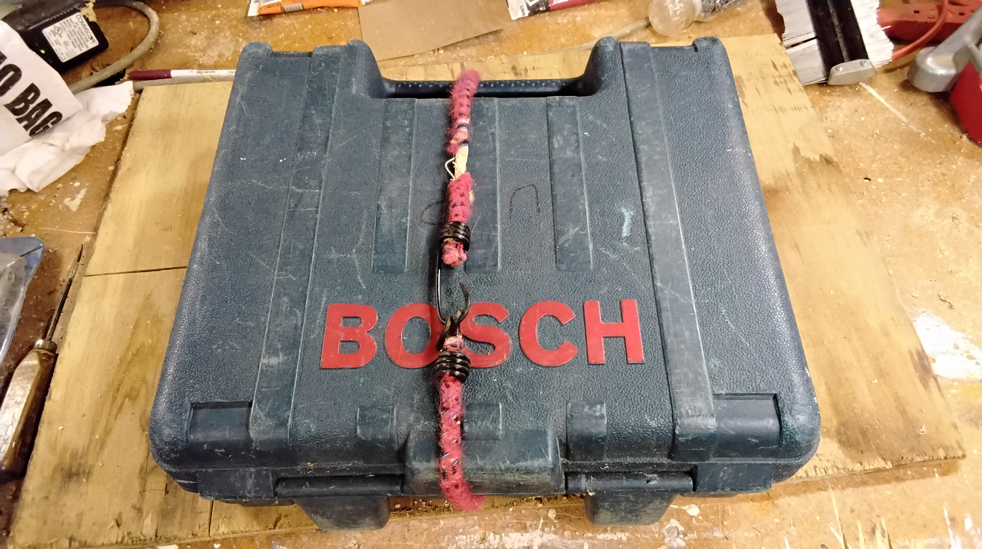 Ryobi Drill and Bit Set Case and Bosch Jigsaw with Case - image 3 of 4