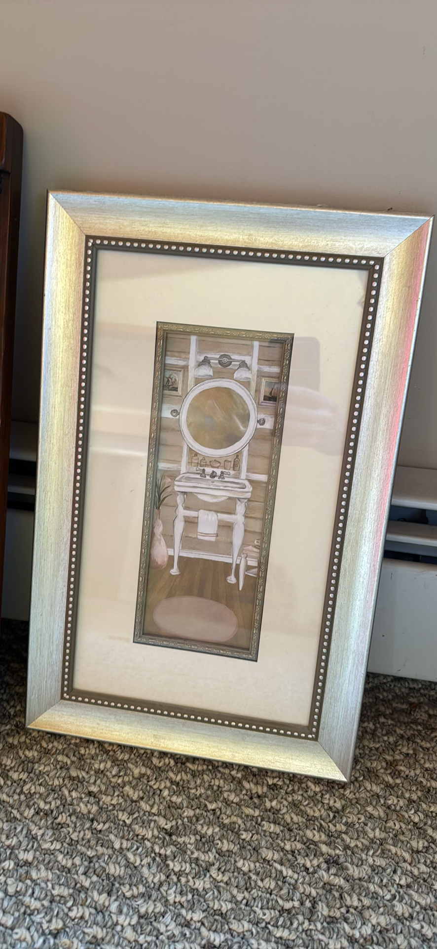 Framed Mirror and Framed Art Print - image 2 of 3