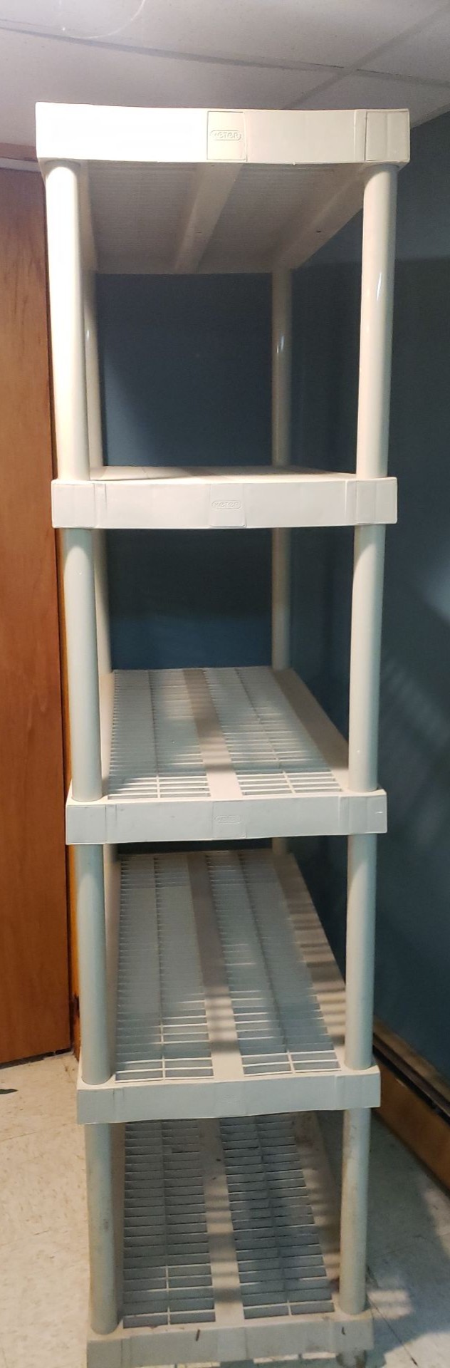 Sterilite Five-Tier Plastic Shelving Unit - image 2 of 2