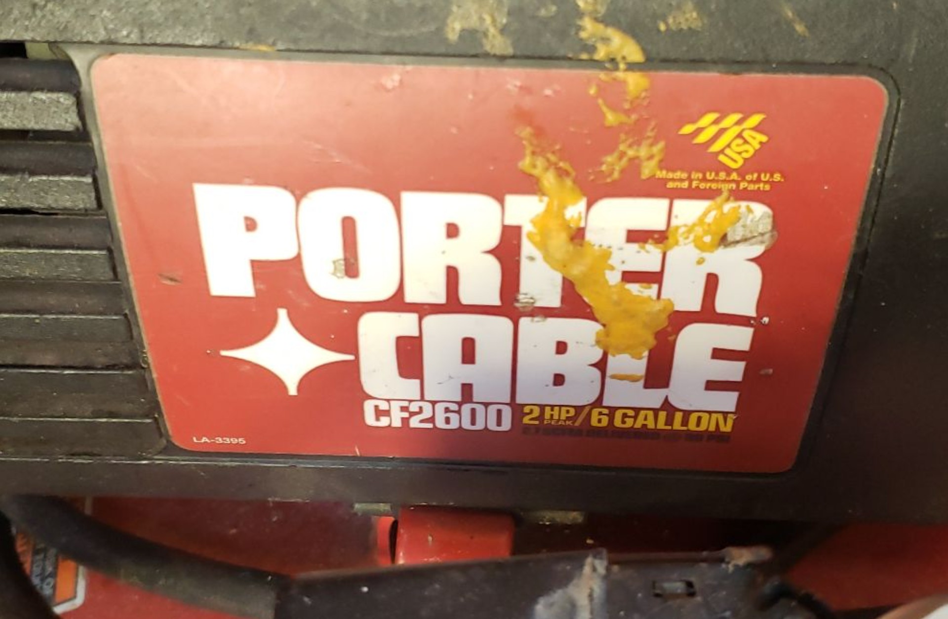Porter-Cable CF2600 Air Compressor with Air Hose - image 2 of 3