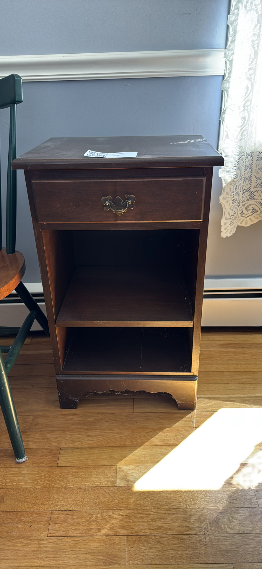 Wooden Chair and Small Wooden side table. - image 2 of 2