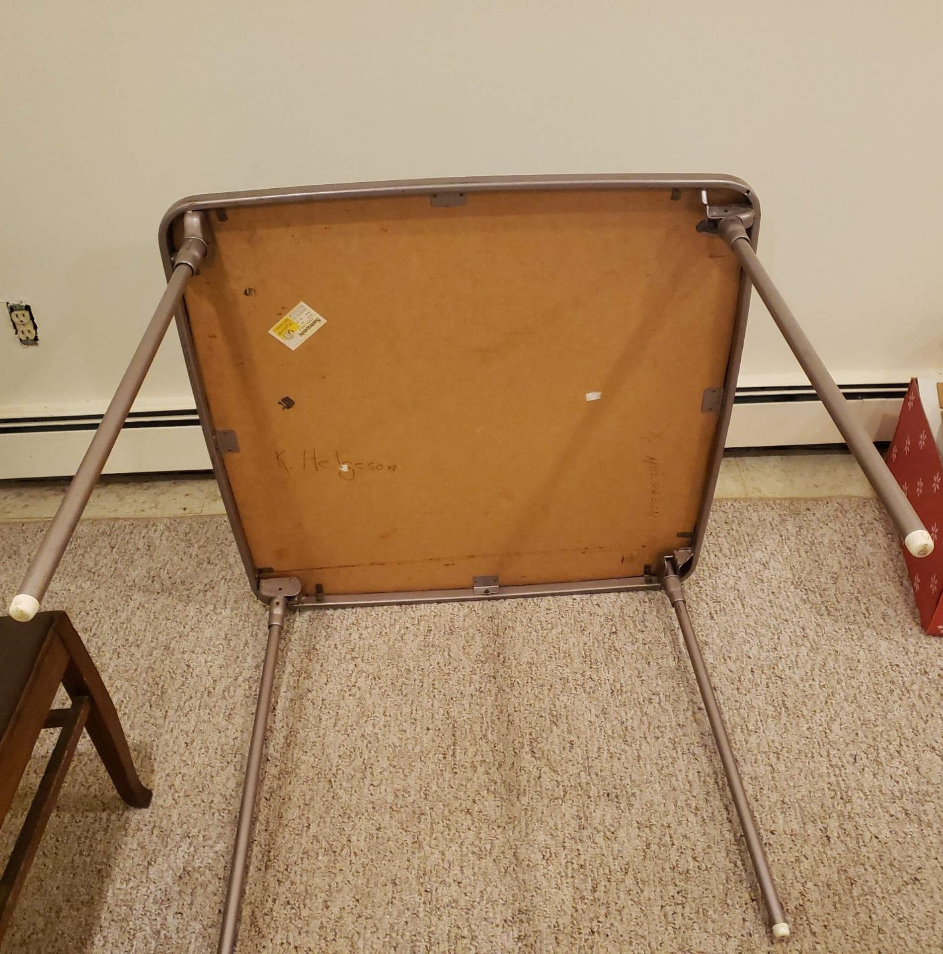 Samsonite Folding Card Table - image 2 of 3