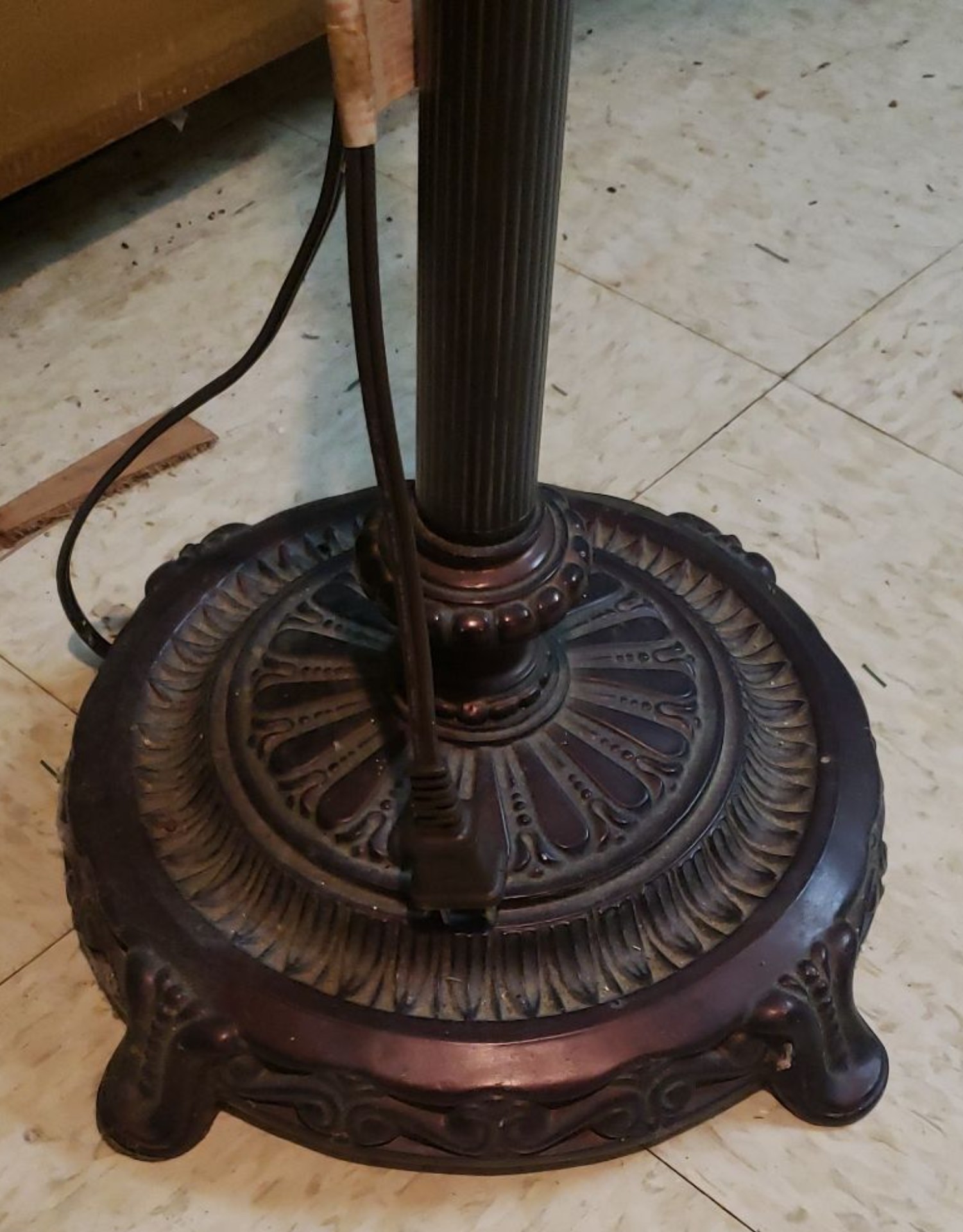 Three-Light Floor Lamp with Fabric Shade - image 4 of 4
