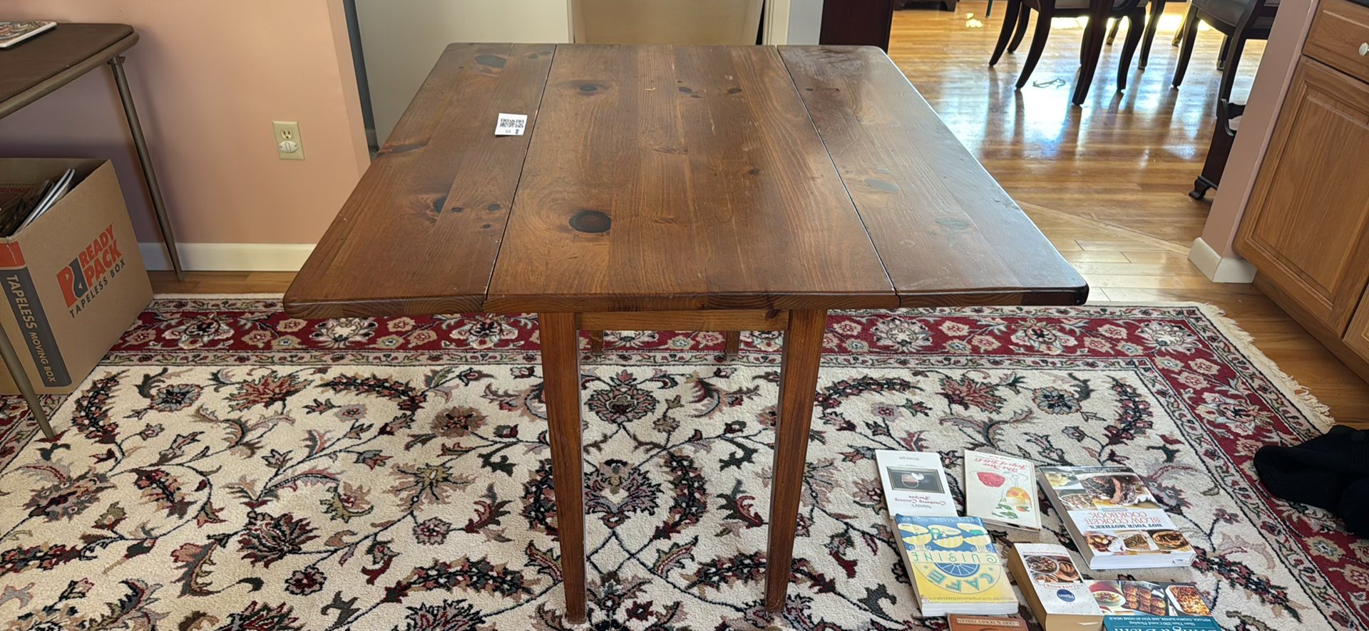 Wooden Drop-Leaf Table - image 5 of 5