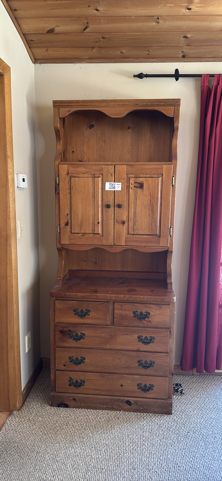 Vintage Pine Hutch  - image 1 of 4