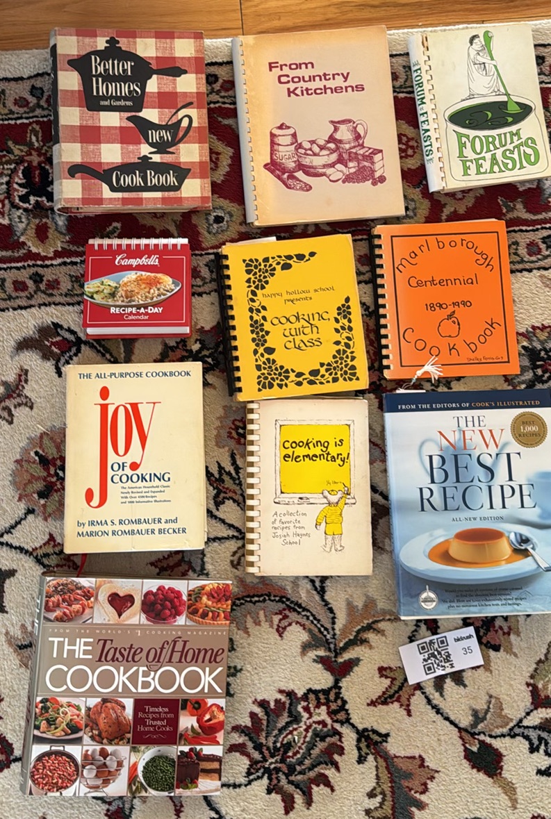 Assorted Cookbooks and Recipe Calendar - image 1 of 7