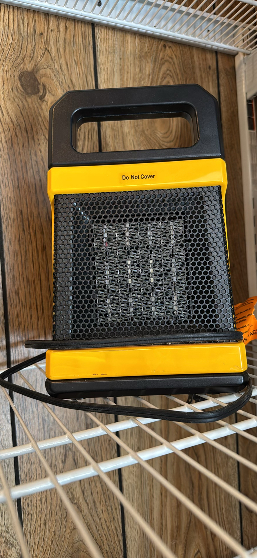 Portable Electric Space Heater and Box Fan - image 2 of 3