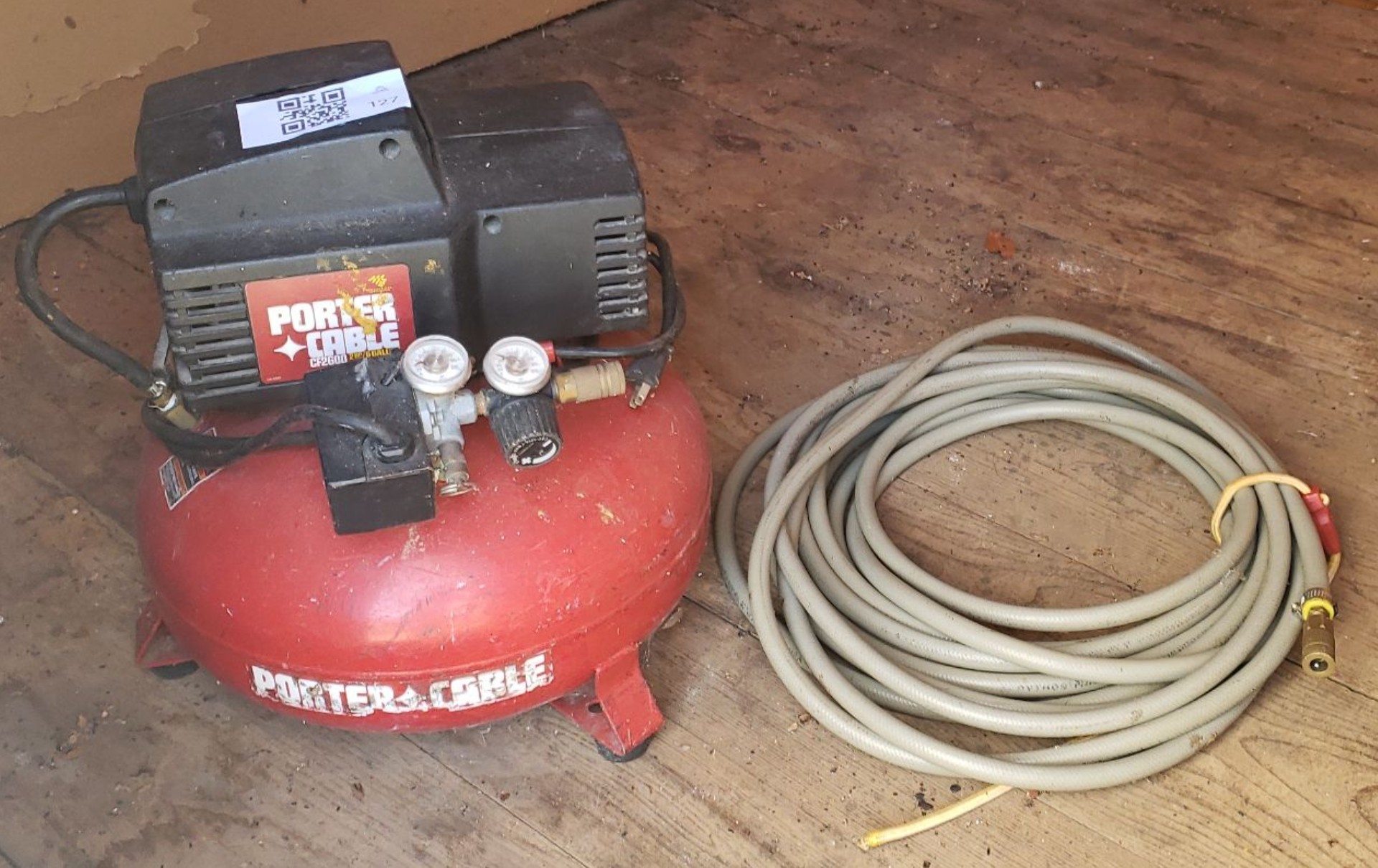Porter-Cable CF2600 Air Compressor with Air Hose - image 1 of 3