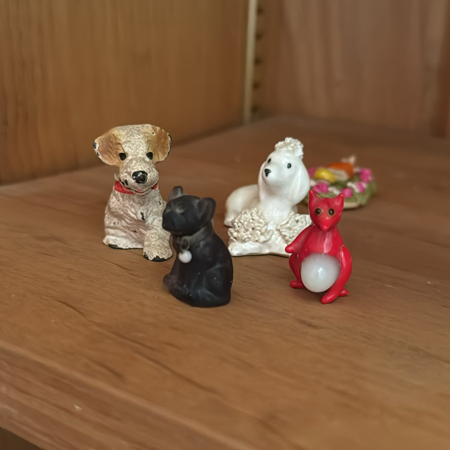 Assorted Miniature Figurines and Ornaments - image 4 of 5