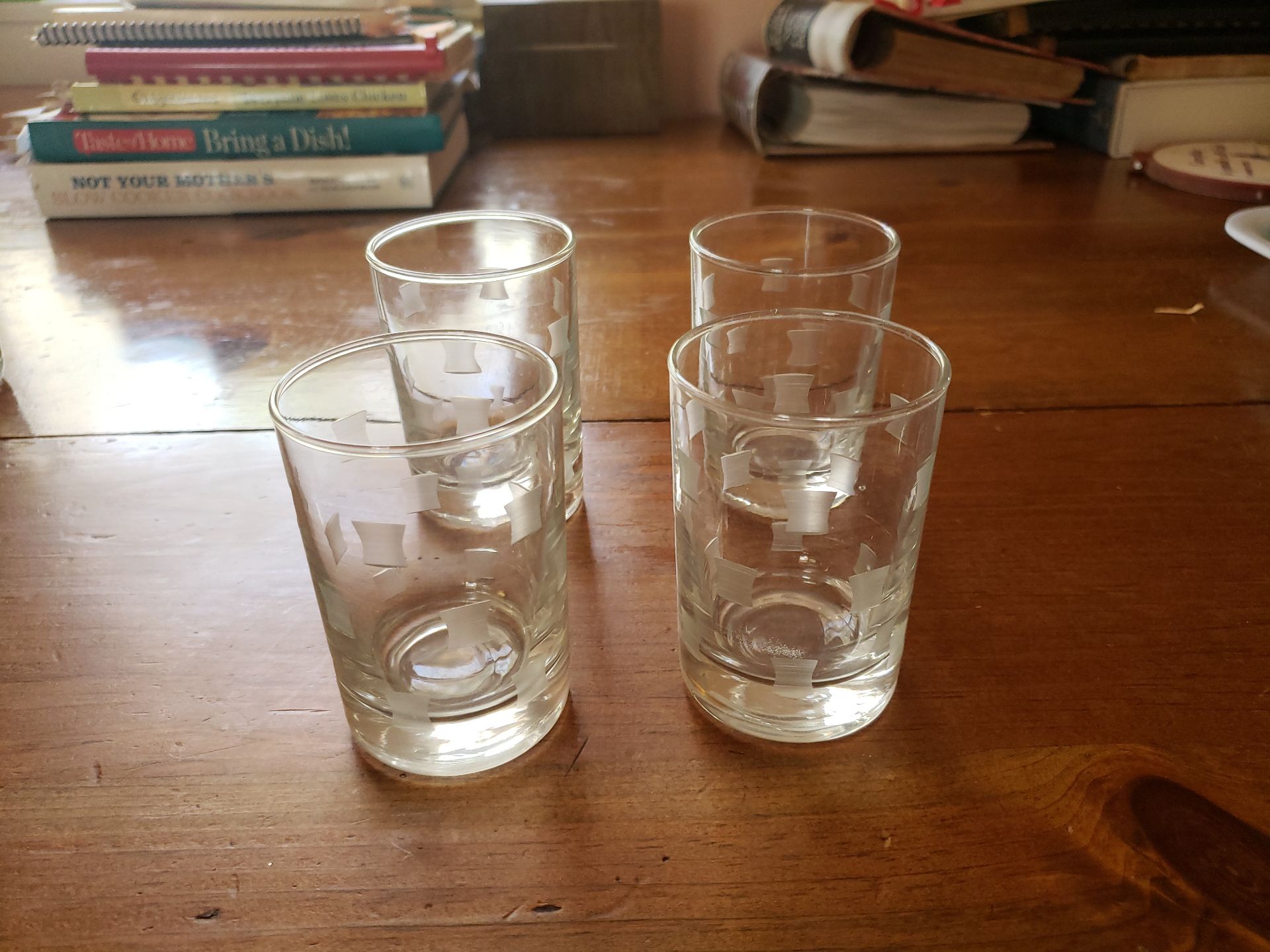Beer mug, crystal shakers, decanter, and drinking glasses - image 2 of 4