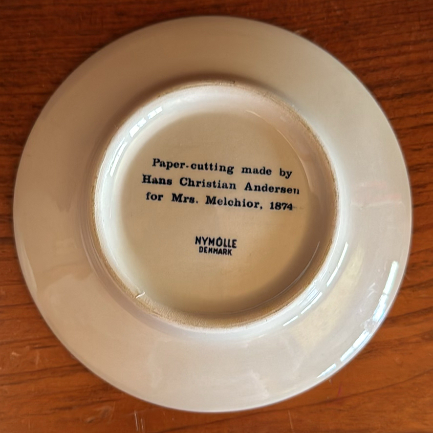 Set of Four Danish Decorative Ceramic Plates - image 7 of 7