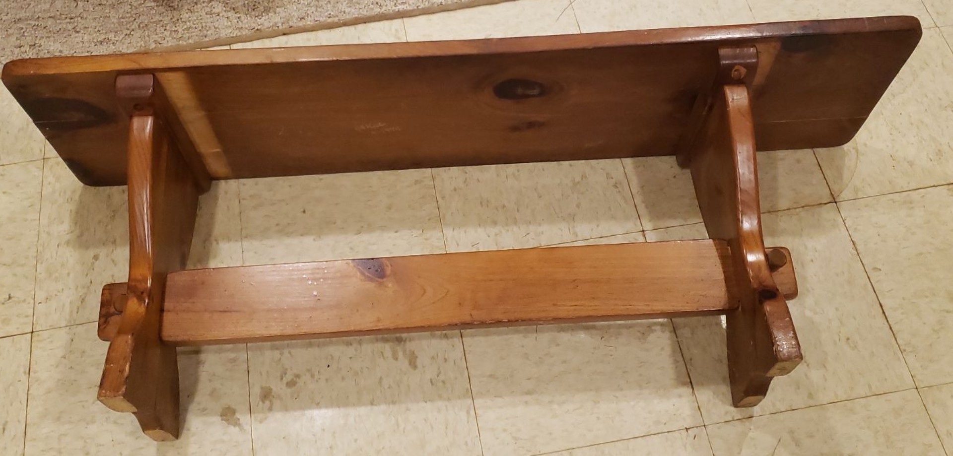 Wooden Bench - image 2 of 3