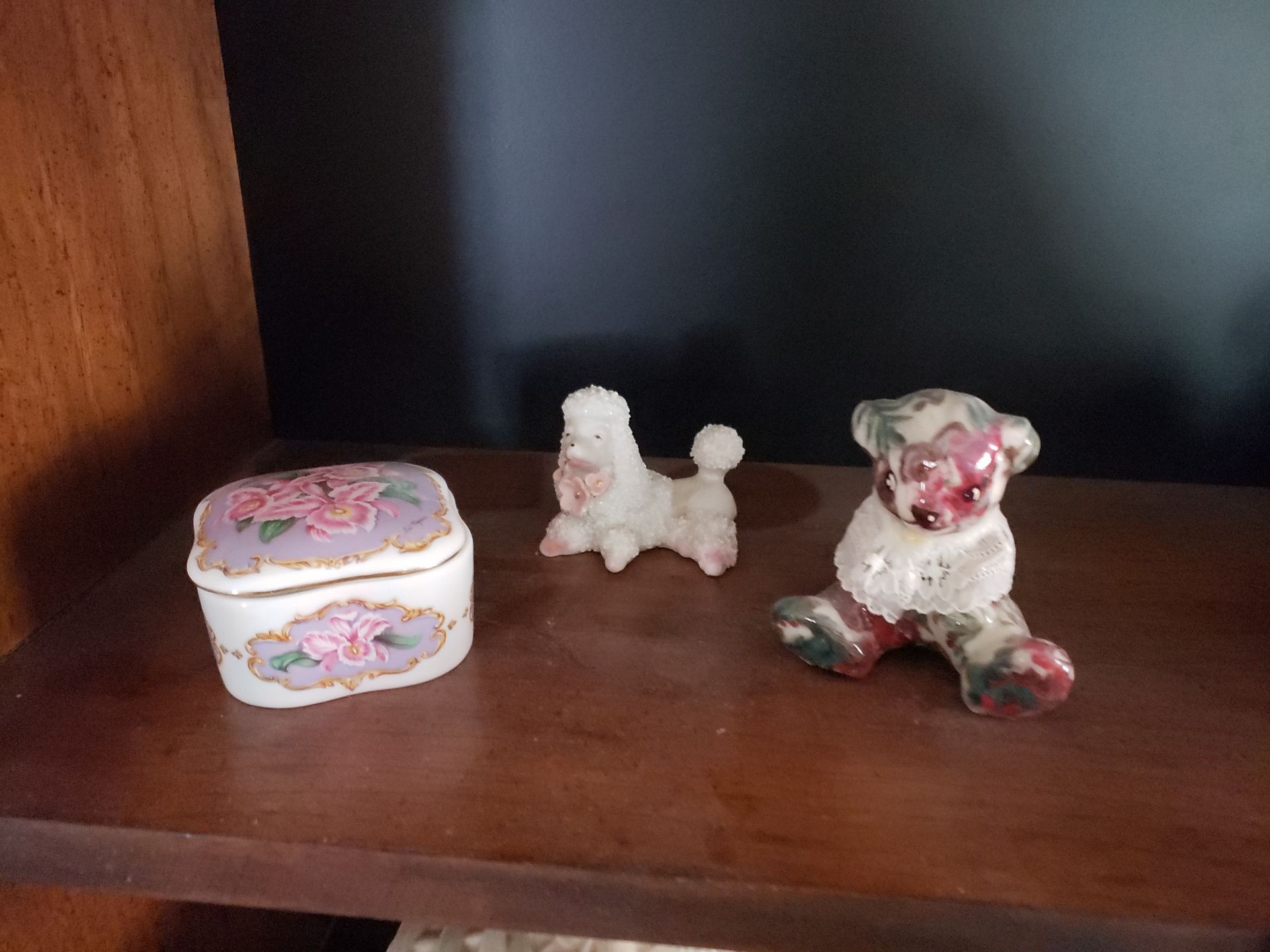 Assorted Decorative Figurines and Trinket Boxes - image 2 of 3