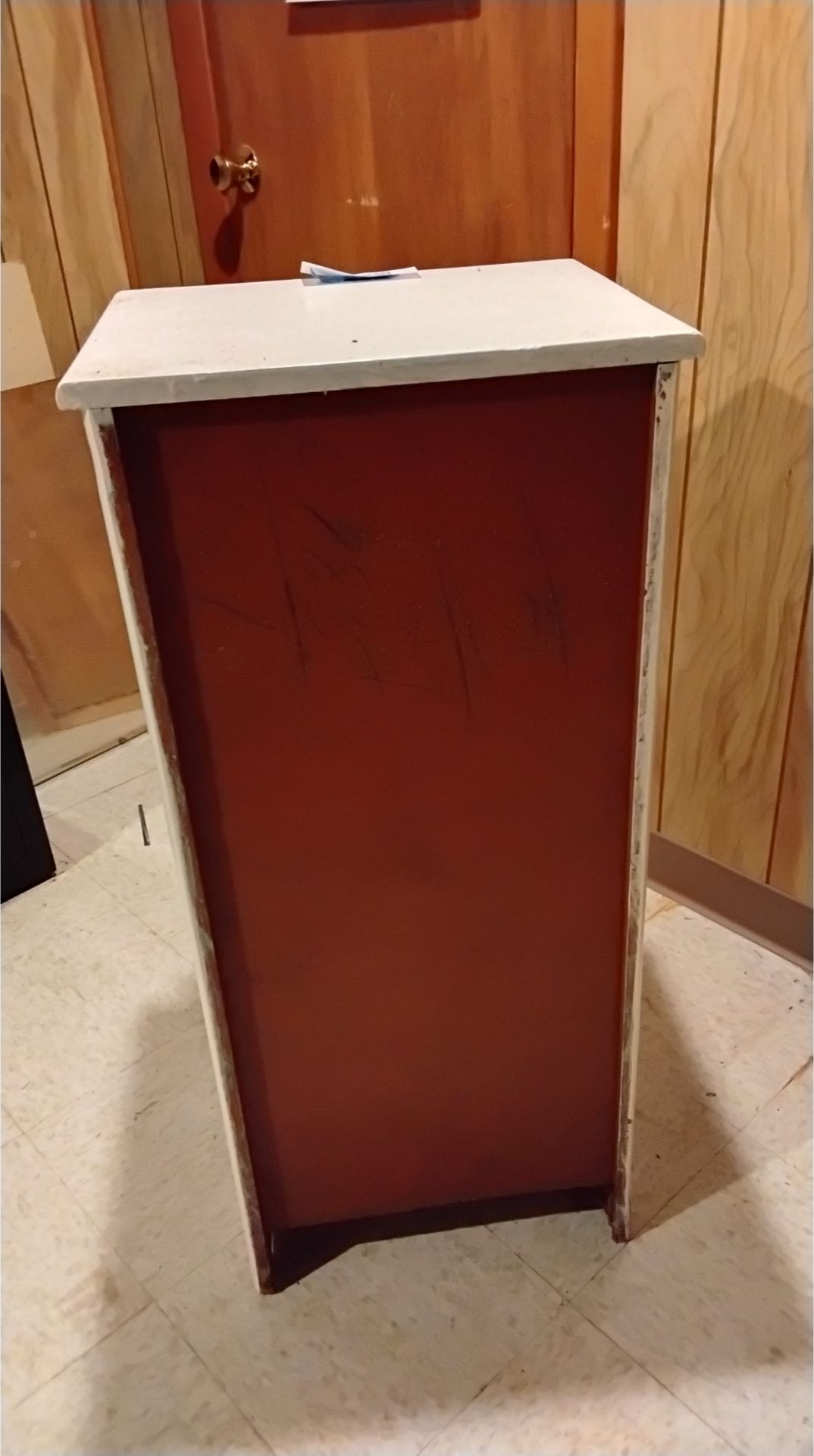 White Five-Drawer Storage Cabinet - image 3 of 3
