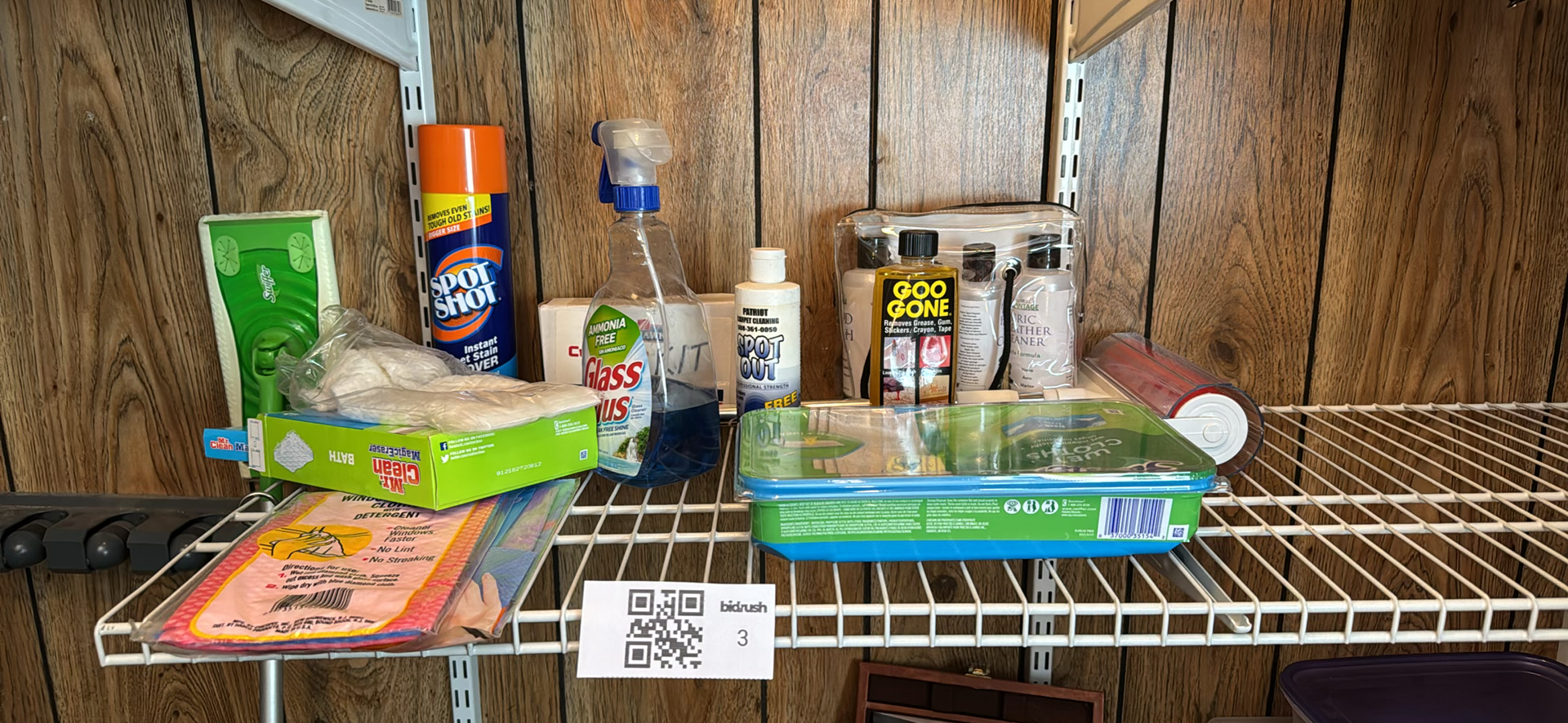 Assorted Household Cleaning Supplies and Stain Removers - image 1 of 7