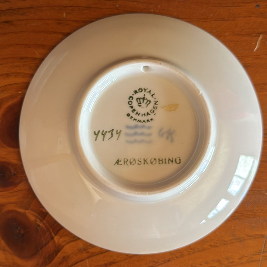 Set of Four Danish Decorative Ceramic Plates - image 5 of 7