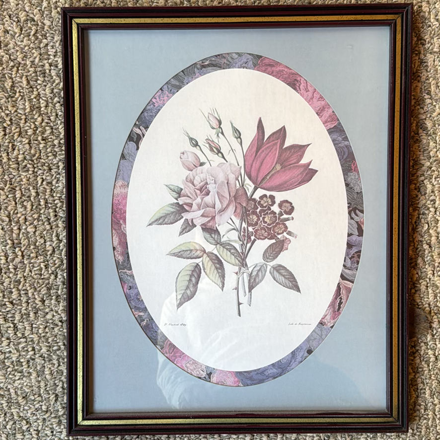 Five Framed Decorative Art Prints - image 2 of 4
