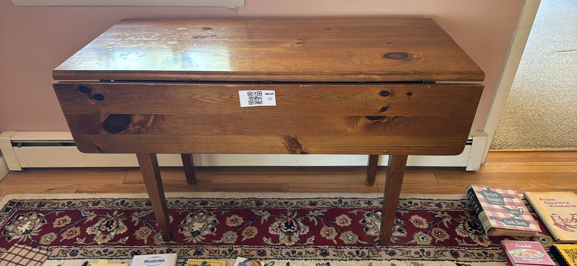 Wooden Drop-Leaf Table - image 1 of 5