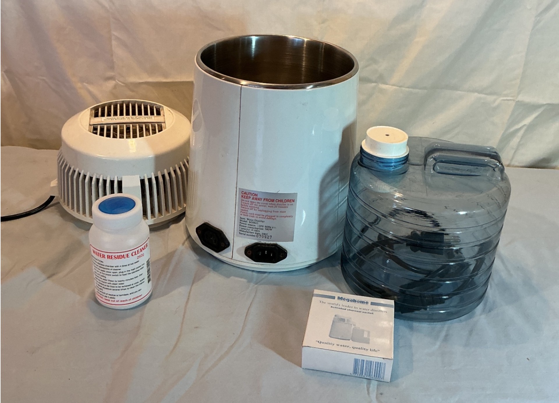 Megahome water distiller with accessories - image 3 of 4
