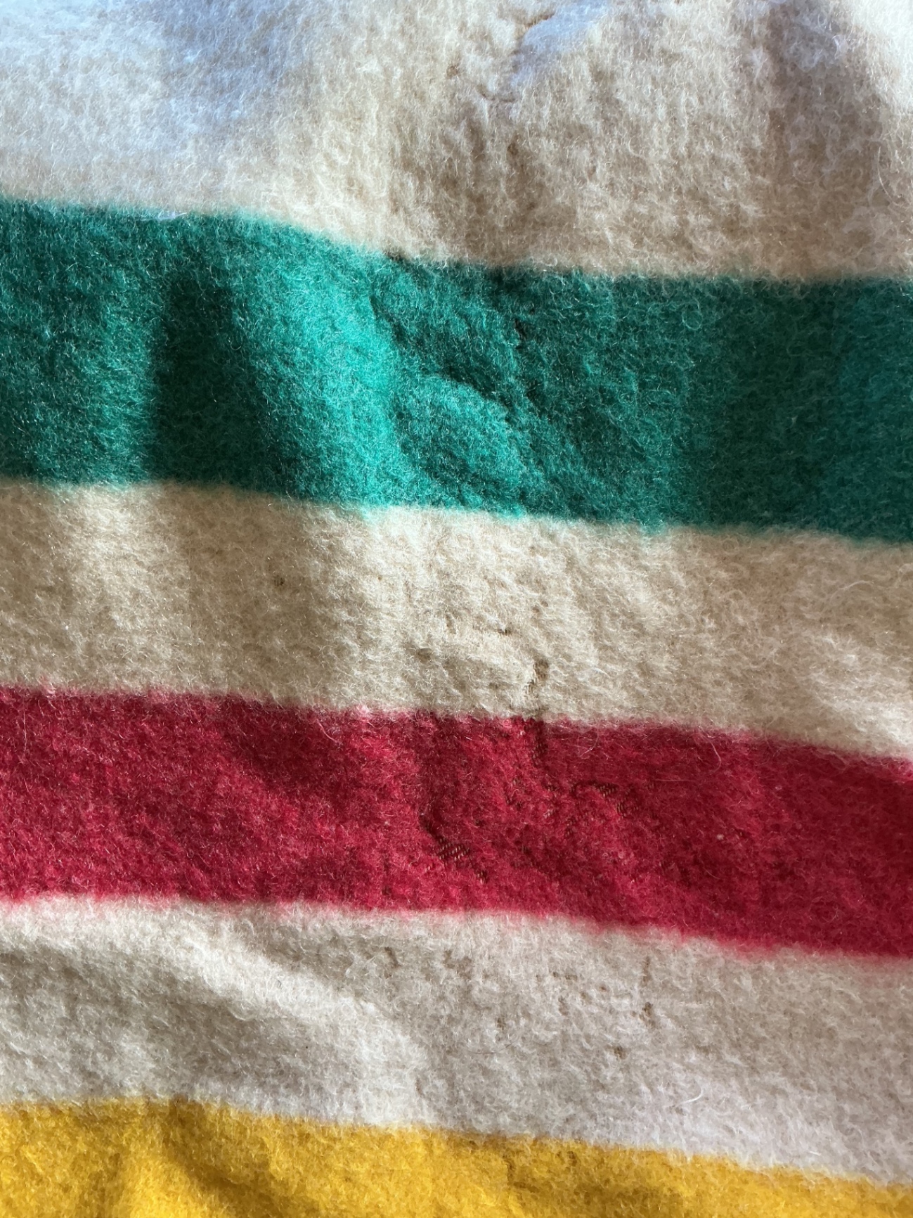 Two Whitney Point striped wool blankets.  - image 4 of 7