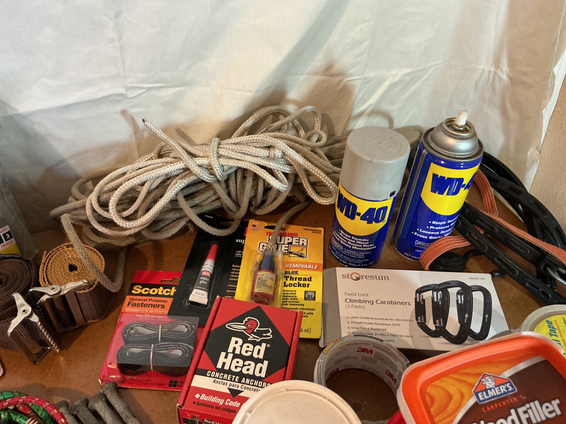Assorted hardware, fasteners, and repair supplies - image 6 of 6