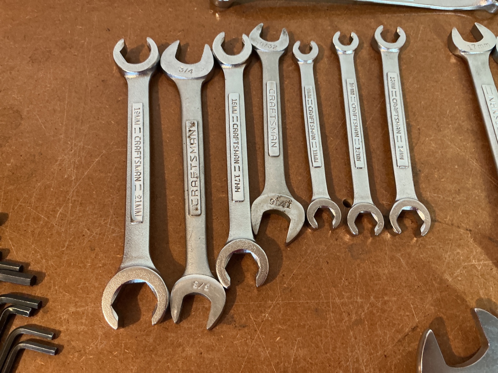 Craftsman wrenches and assorted hand tools - image 7 of 7