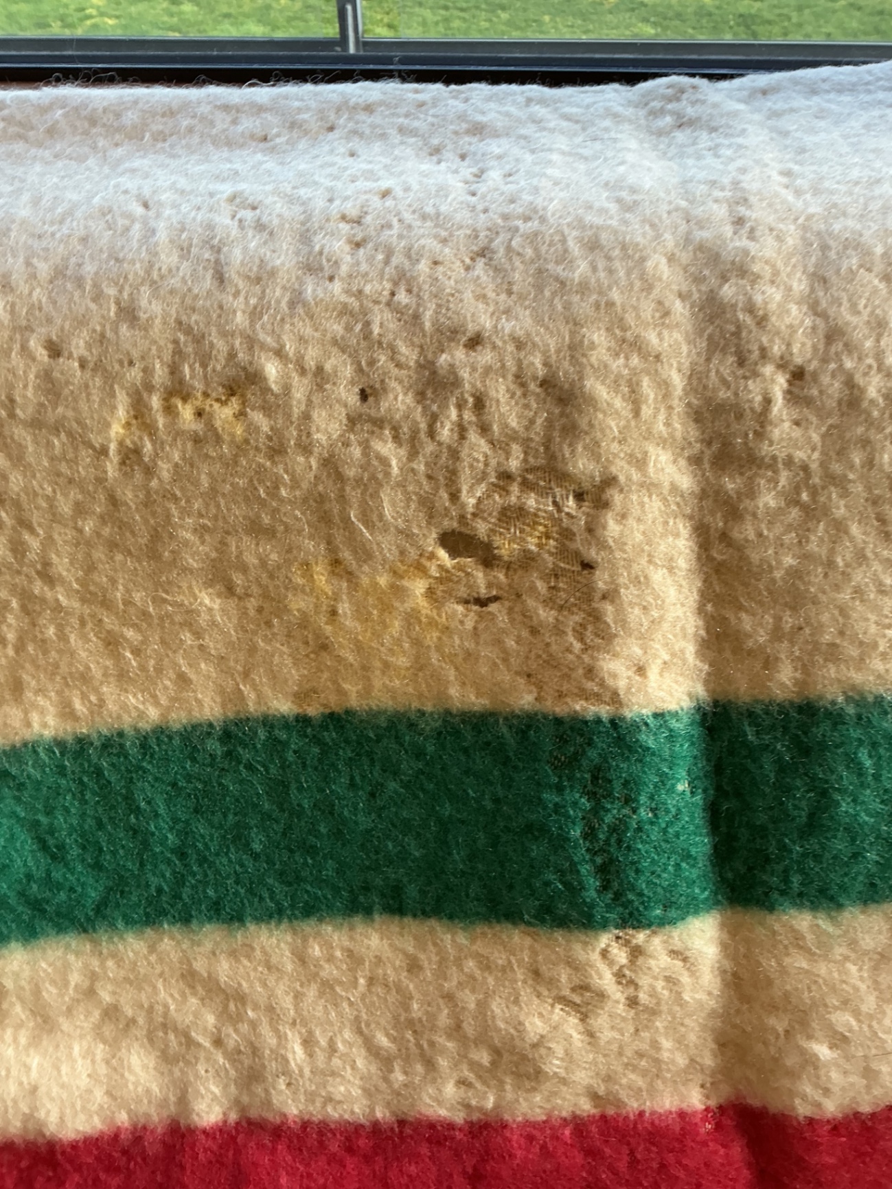 Two Whitney Point striped wool blankets.  - image 6 of 7