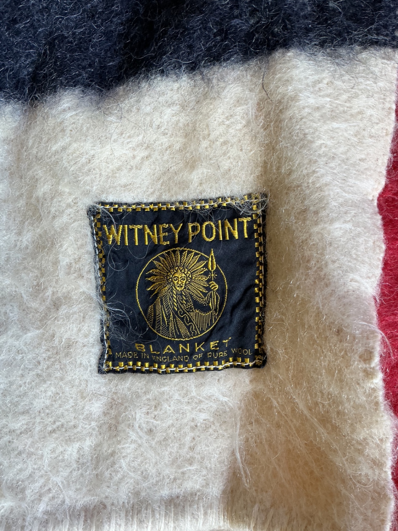Two Whitney Point striped wool blankets.  - image 7 of 7