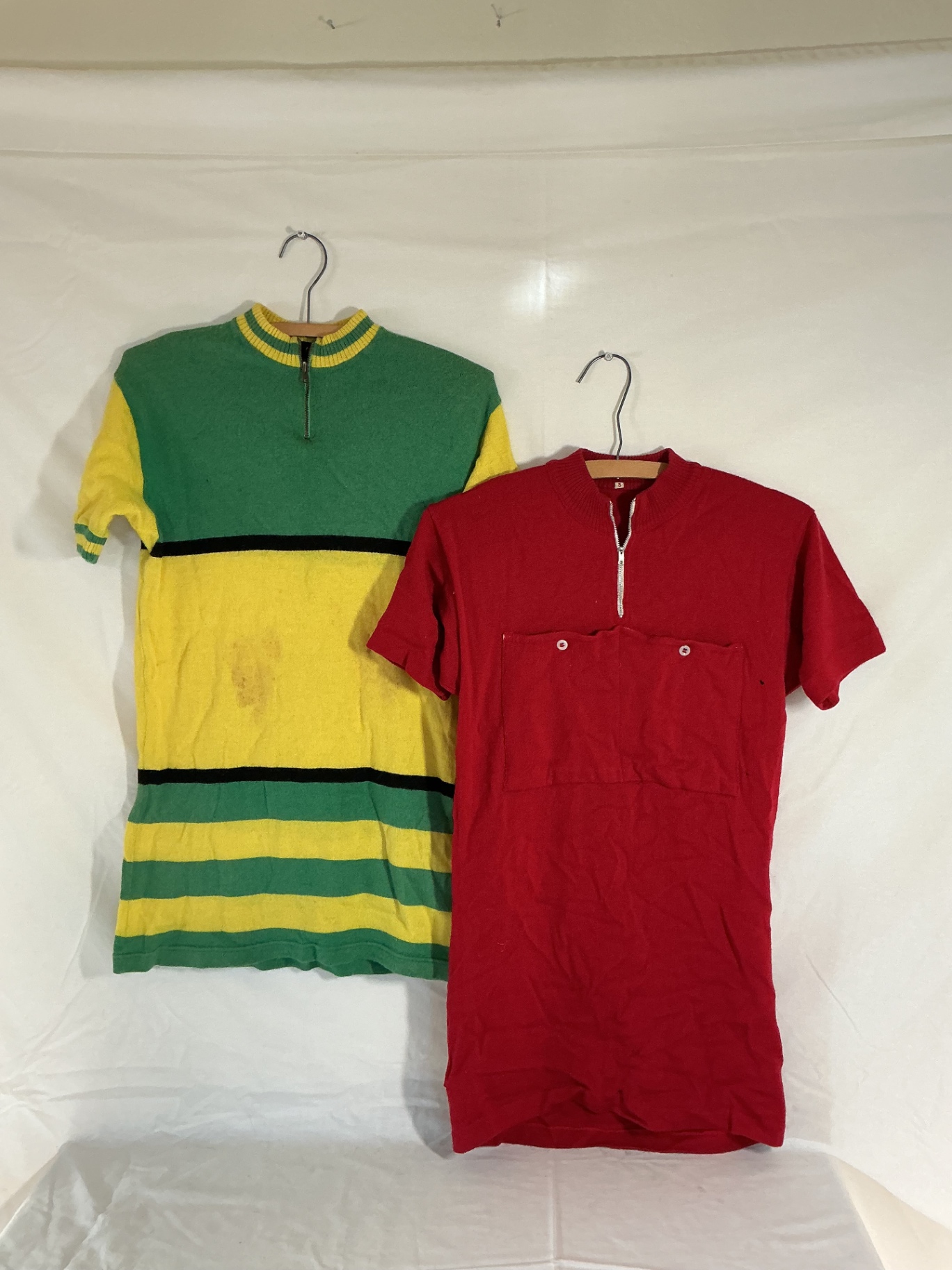 Two vintage cycling jerseys. - image 1 of 7