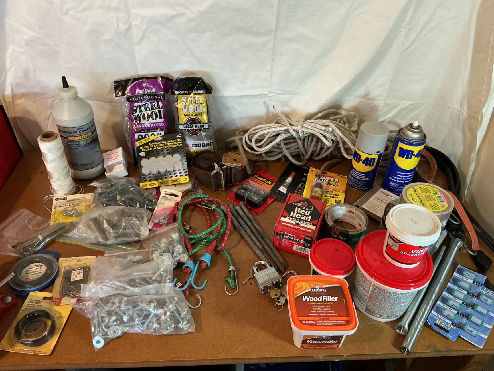 Assorted hardware, fasteners, and repair supplies - image 2 of 6