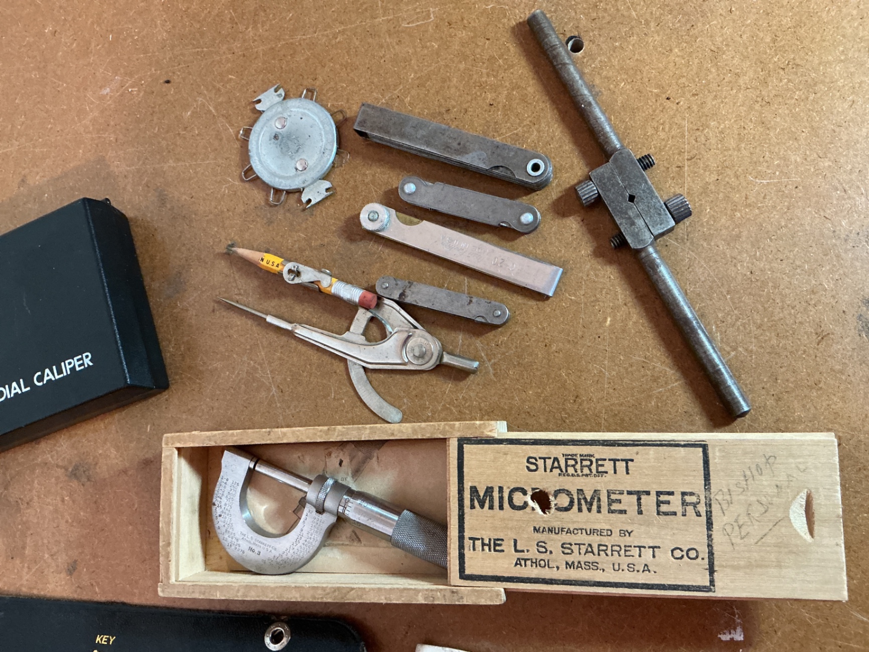 Vintage drafting and precision measuring tools set - image 4 of 5
