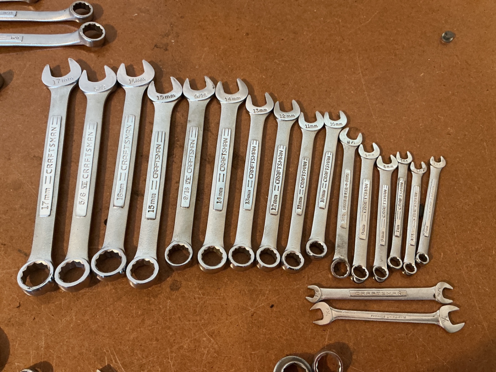 Craftsman wrenches and assorted hand tools - image 2 of 7